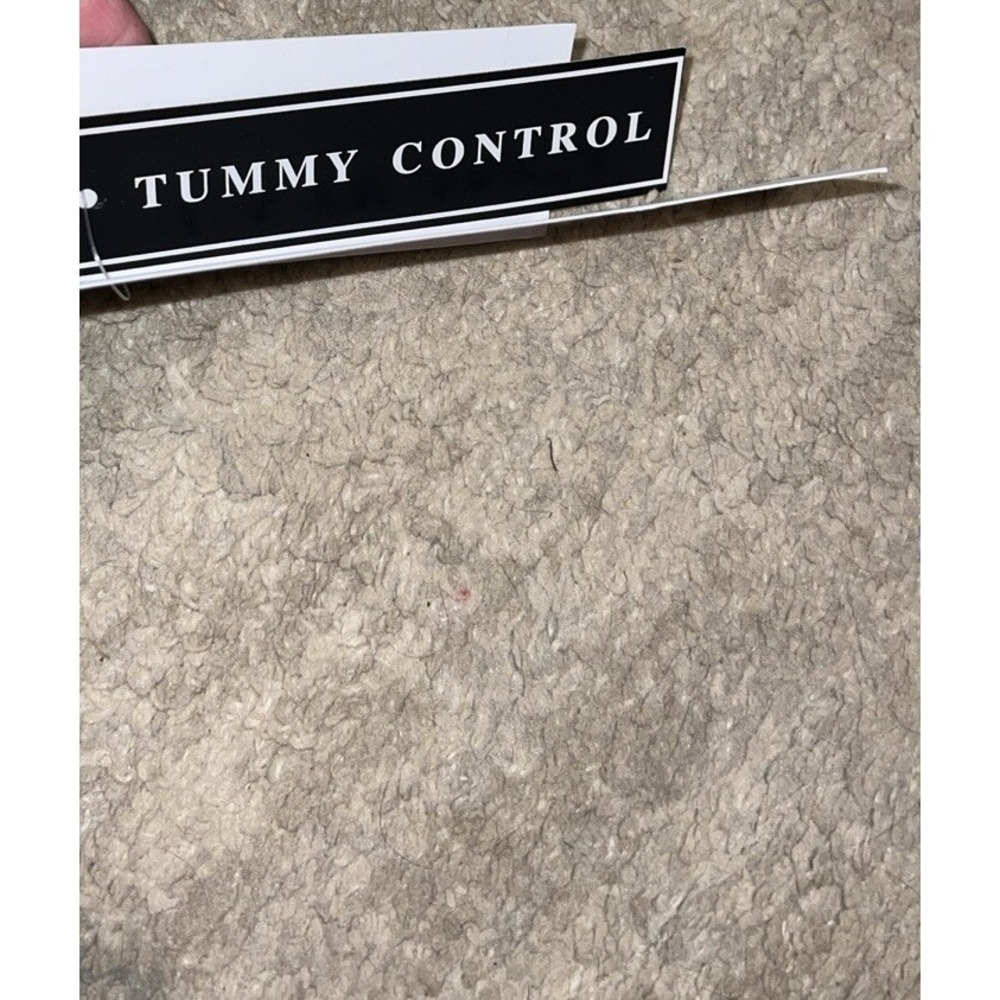 New La Blanca Womens Sz 22W Plus Black Swimwear High Waist Bottoms Tummy Control - Picture 5 of 7